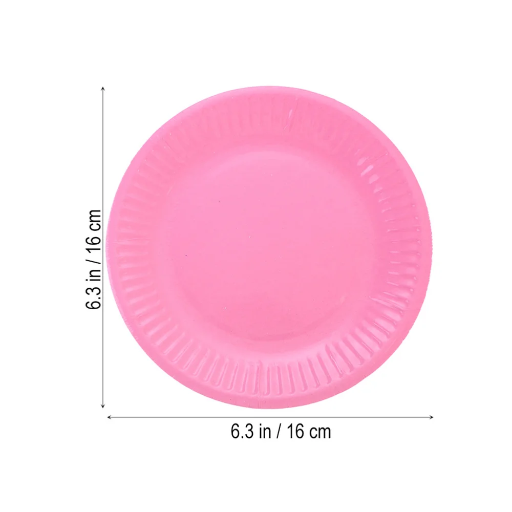 50pcs Paper Plate Paper Cake Plates Disposable Colorful for Birthday Party Decor
50pcs Paper Plate Paper Cake Plates Disposable Colorful for Birthday Party Decor
