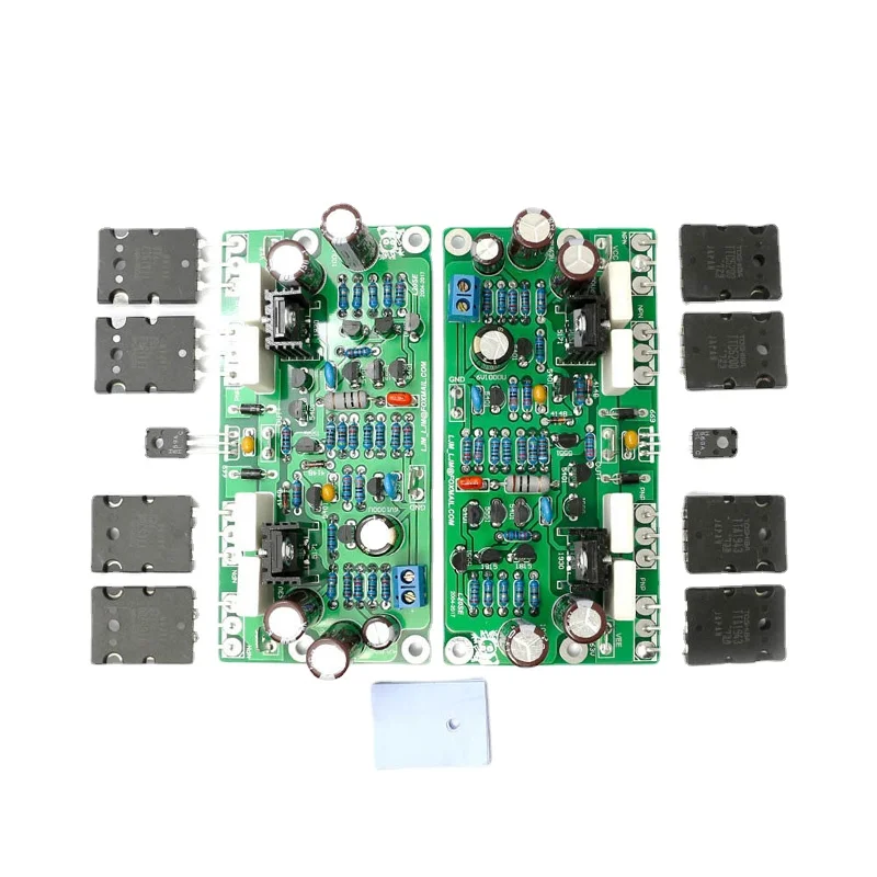 L20 SE Audio Amplifier Board A1943 C5200 Stereo Dual Channels 350W Amplifier Amp Board 4ohm DIY Kits 2pcs
L20 SE Audio Amplifier Board A1943 C5200 Stereo Dual Channels 350W Amplifier Amp Board 4ohm DIY Kits 2pcs