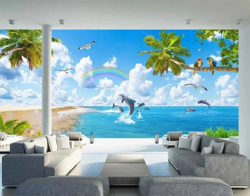 

Пользовательские 2020 огромный HD пейзаж обои для стен спальни обои фото обои для стен 3d Фотообои