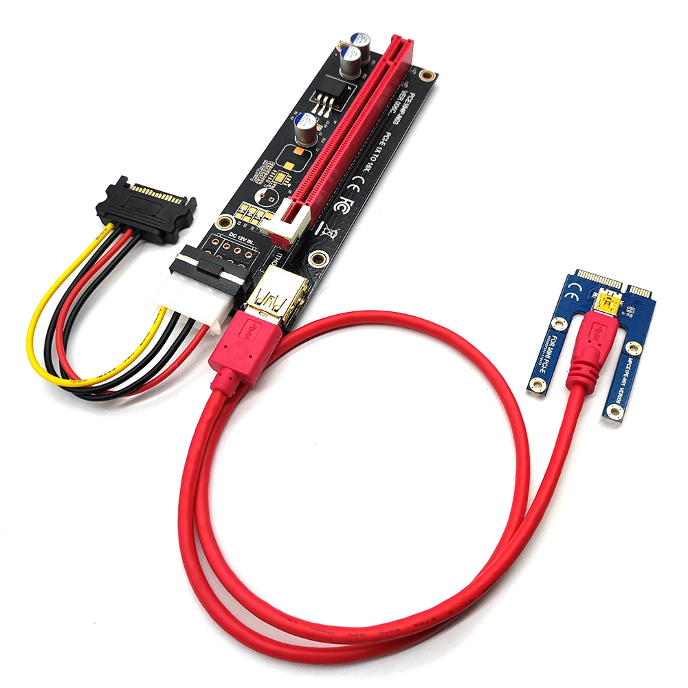 Transfer Card Adapter Riser Card USB 3.0 Mini PCIE Riser Power Converter Cable 16X Extender Riser Adapter Card
Transfer Card Adapter Riser Card USB 3.0 Mini PCIE Riser Power Converter Cable 16X Extender Riser Adapter Card