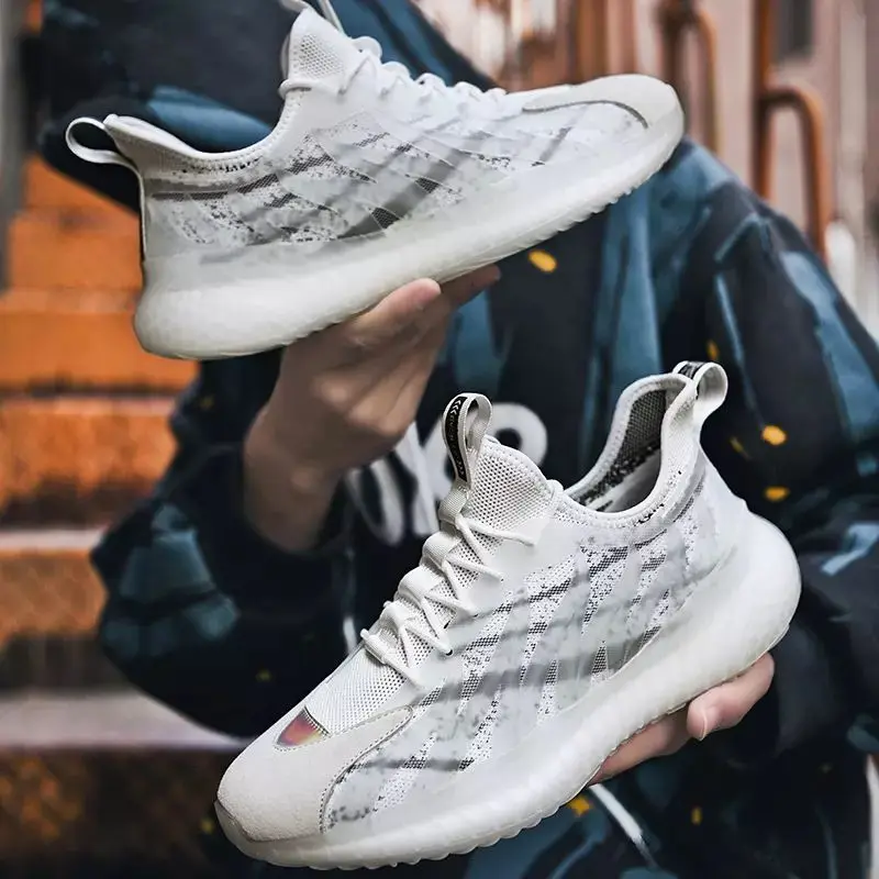 2021 Summer Fashion Men's Mesh Breathable Sneakers, Multi-material Connection, Lightweight And Comfortable Running Shoes
2021 Summer Fashion Men's Mesh Breathable Sneakers, Multi-material Connection, Lightweight And Comfortable Running Shoes