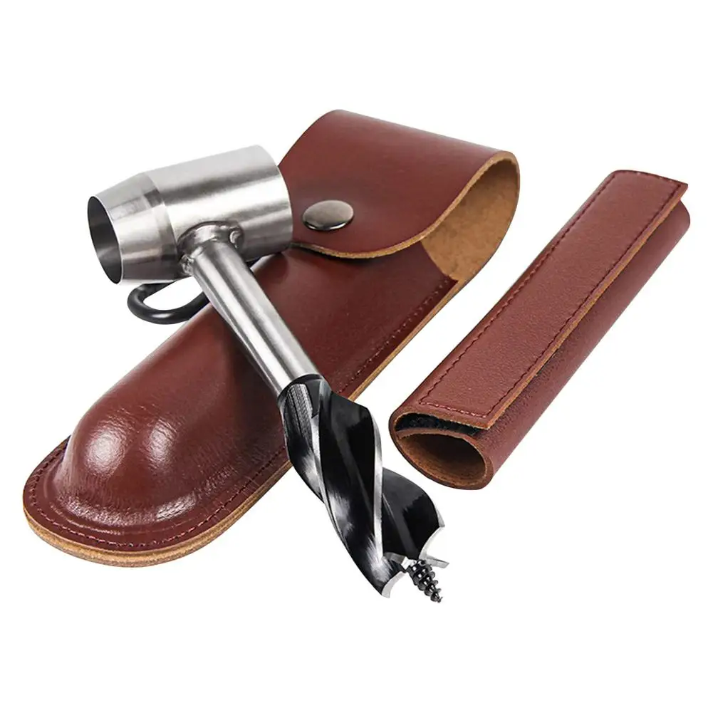 Manual Auger Drill - Hand Drill Digger Auger - Outdoor Auger Drill Bits Bushcraft Survival Tools For Chopping Camping Gear Pack
Manual Auger Drill - Hand Drill Digger Auger - Outdoor Auger Drill Bits Bushcraft Survival Tools For Chopping Camping Gear Pack