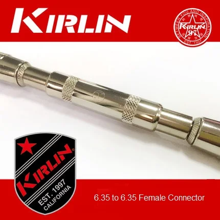Kirlin 2606 6,35 мм до 6,35 мм гнездовой кабельный разъем, подключение двух аудио-кабельных адаптеров высокого качества
Kirlin 2606 6,35 мм до 6,35 мм гнездовой кабельный разъем, подключение двух аудио-кабельных адаптеров высокого качества
