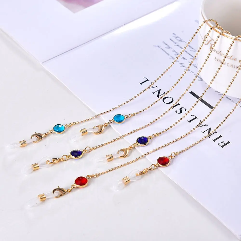 Crystal Bead Glasses Chain Mask Cord Holders Fashion Eyeglass Holder For Women Men Eye Accessories Eyewear Straps Cord
Crystal Bead Glasses Chain Mask Cord Holders Fashion Eyeglass Holder For Women Men Eye Accessories Eyewear Straps Cord