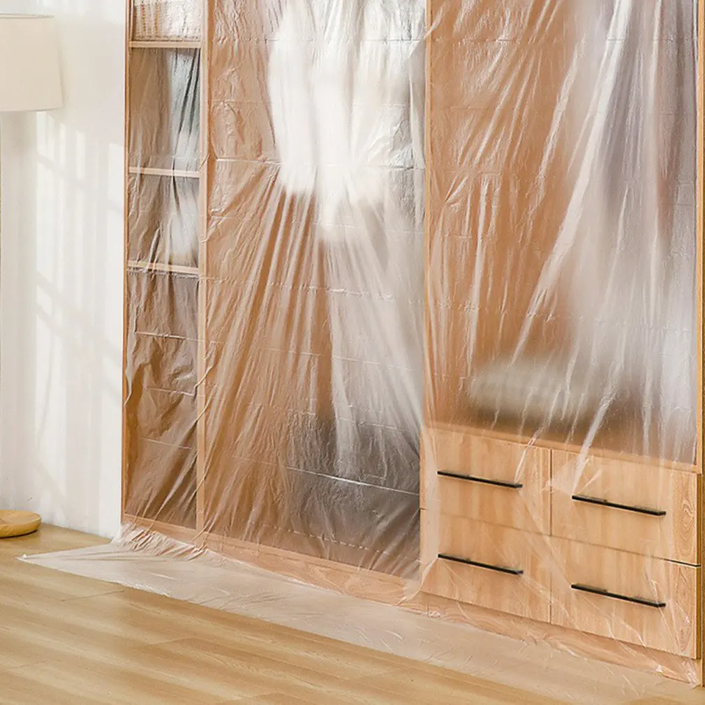 Household Dust Film Disposable Furniture Covering Dustproof Plastic Sheet Dust Cover For Sofa Bed Renovation Protective Film
Household Dust Film Disposable Furniture Covering Dustproof Plastic Sheet Dust Cover For Sofa Bed Renovation Protective Film