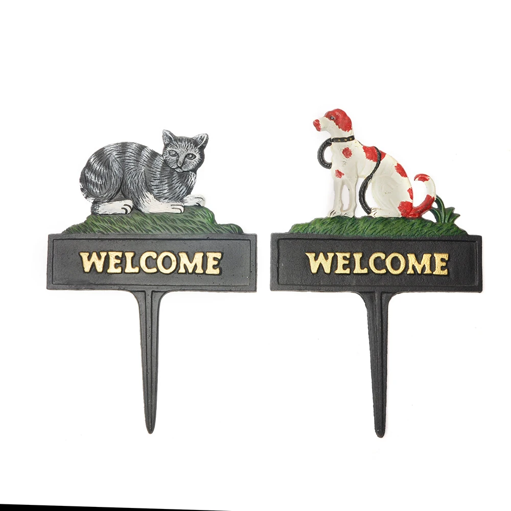 Painted Pet Garden Inserts Hand-painted Dog Decoration Cat Grass Welcome Sign
Painted Pet Garden Inserts Hand-painted Dog Decoration Cat Grass Welcome Sign