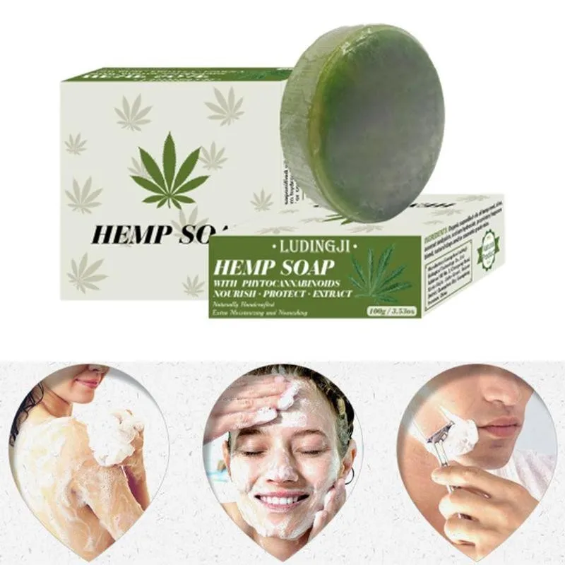 100 г пенькового мыла, высокочистый экстракт из семян конопли и облегчение сухости, увлажнение, отбеливание и антивоспаление R5J3 
100 г пенькового мыла, высокочистый экстракт из семян конопли и облегчение сухости, увлажнение, отбеливание и антивоспаление R5J3