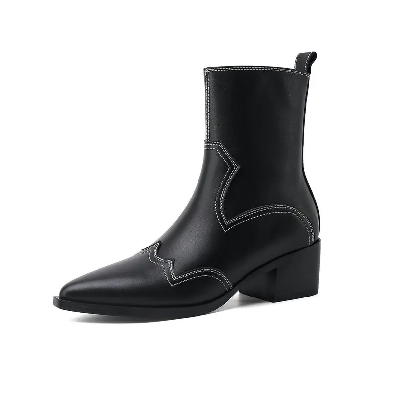 Fashion Animal Prints boots woman genuine Leather High Heels Party Basic Shoes Woman Women Ankle Boots Warm Short Boots
Fashion Animal Prints boots woman genuine Leather High Heels Party Basic Shoes Woman Women Ankle Boots Warm Short Boots
