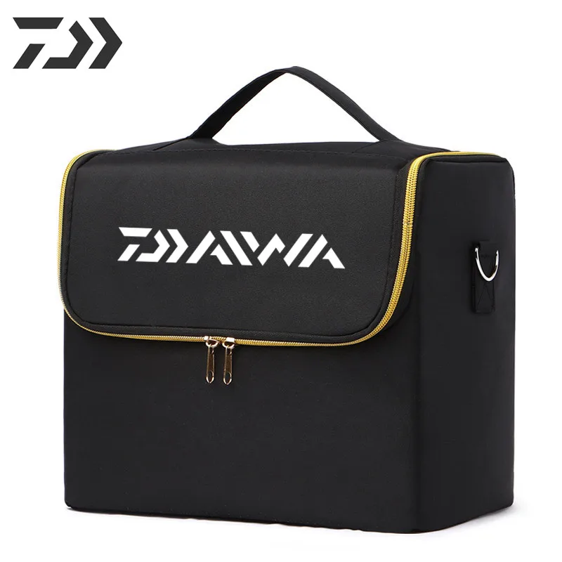 Сумка для хранения Daiwa, многофункциональная портативная сумка для рыболовной лески, приманка, чемодан для путешествий и кемпинга
Сумка для хранения Daiwa, многофункциональная портативная сумка для рыболовной лески, приманка, чемодан для путешествий и кемпинга