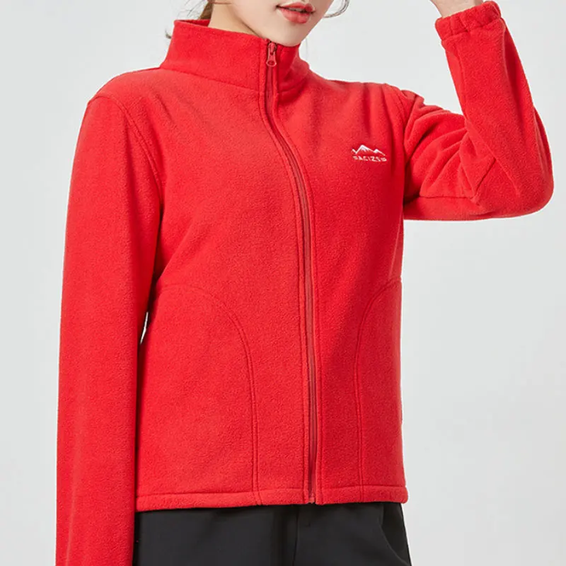 Women/Men Polar Fleece Sports Jacket Running Plus Velvet Fitness Clothes Autumn Winter Zipper Long-sleeve Loose Outdoor Tops
Women/Men Polar Fleece Sports Jacket Running Plus Velvet Fitness Clothes Autumn Winter Zipper Long-sleeve Loose Outdoor Tops