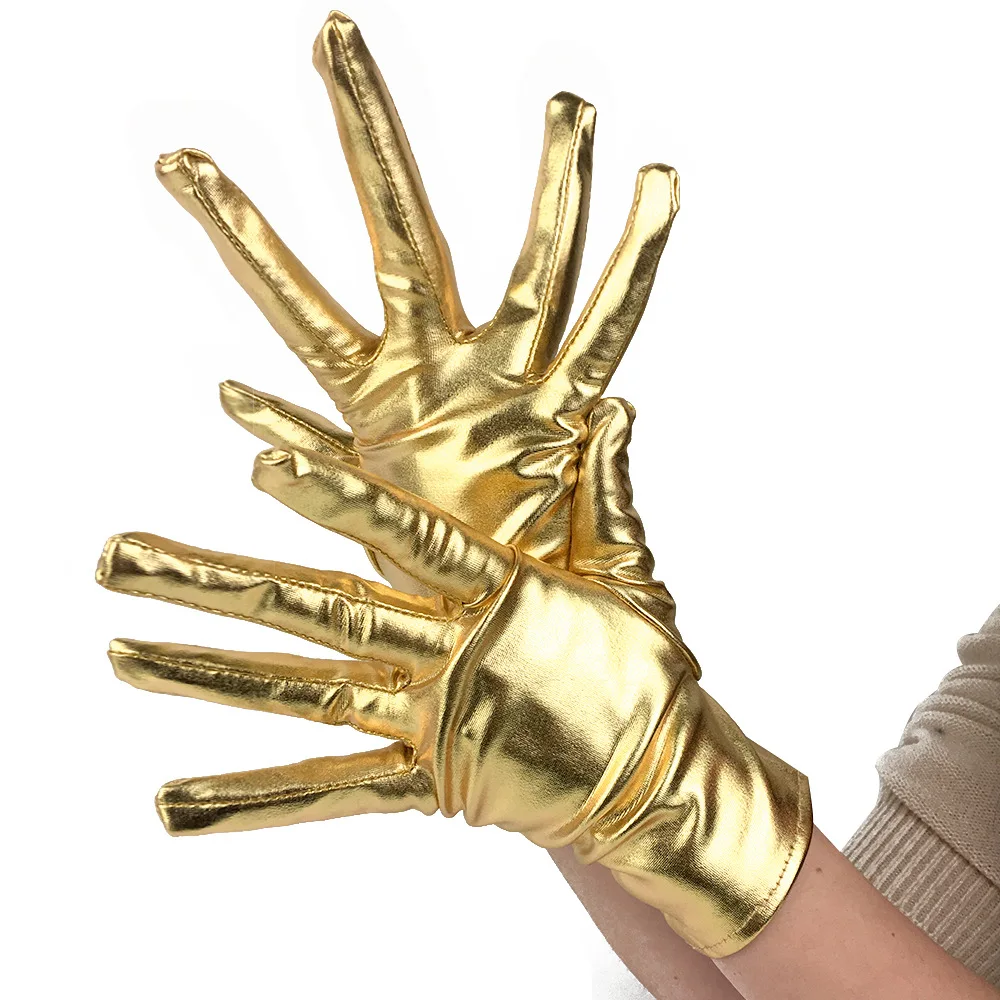 Shiny Leather Gold Glove Full Finger Gloves Masquerade Costume Accessories Party Supplies Stage Props Decor
Shiny Leather Gold Glove Full Finger Gloves Masquerade Costume Accessories Party Supplies Stage Props Decor
