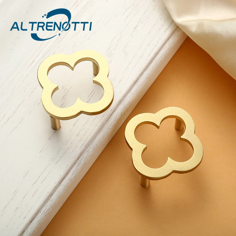 Furniture Handle Chinese Flower Shape Brass Gold Knob For Wardrobe Cabinet Kitchen Cupboard Drawer Room Door Pull Home Hardware
Furniture Handle Chinese Flower Shape Brass Gold Knob For Wardrobe Cabinet Kitchen Cupboard Drawer Room Door Pull Home Hardware