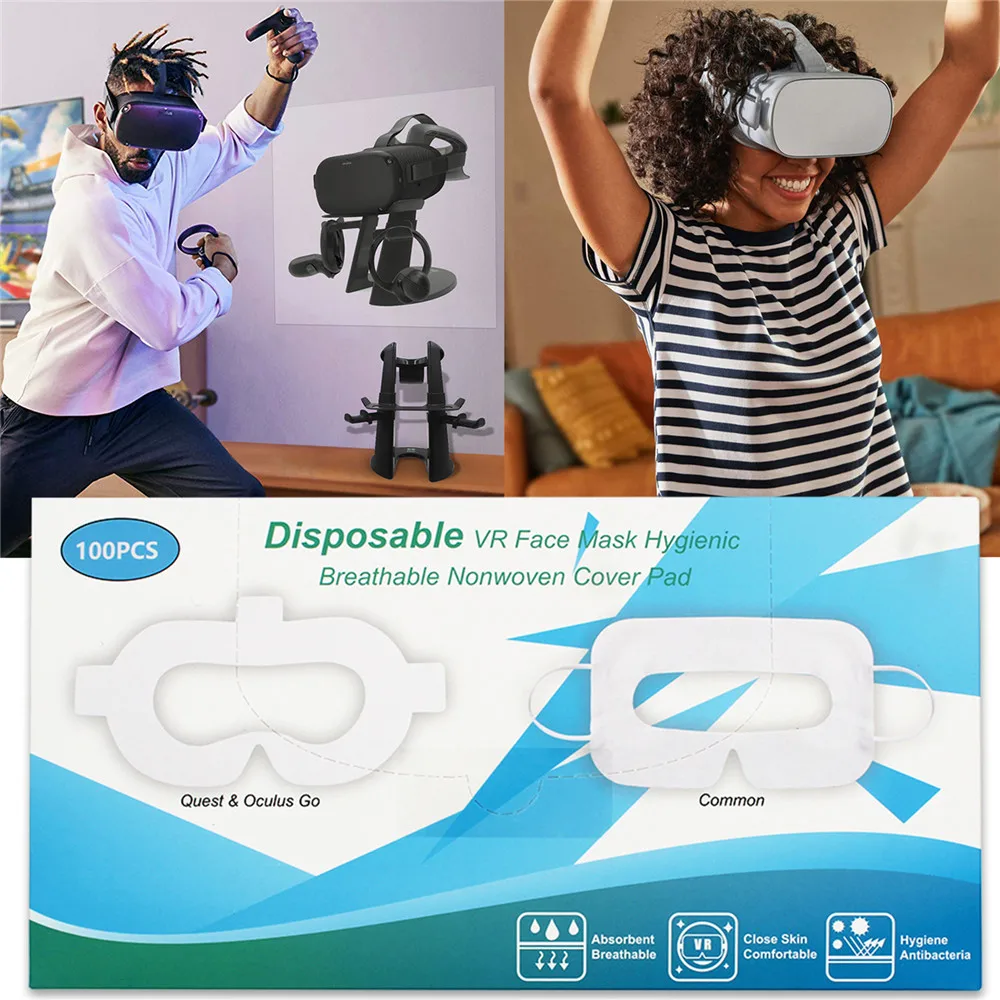 100pcs Disposable Hygiene Mask Eye Pad Breathable Eye Mask Cover Pad for Oculus Quest/Go VR Glasses Accessories
100pcs Disposable Hygiene Mask Eye Pad Breathable Eye Mask Cover Pad for Oculus Quest/Go VR Glasses Accessories