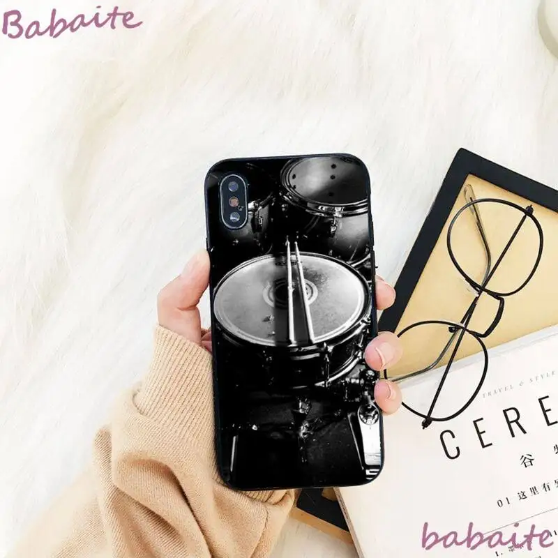 Babaite Drum Drummer Music Dj Painted Phone Case For iPhone 8 7 6 6S Plus X XS MAX 5 5S SE XR 11 11pro promax 12 12Pro Promax
Babaite Drum Drummer Music Dj Painted Phone Case For iPhone 8 7 6 6S Plus X XS MAX 5 5S SE XR 11 11pro promax 12 12Pro Promax