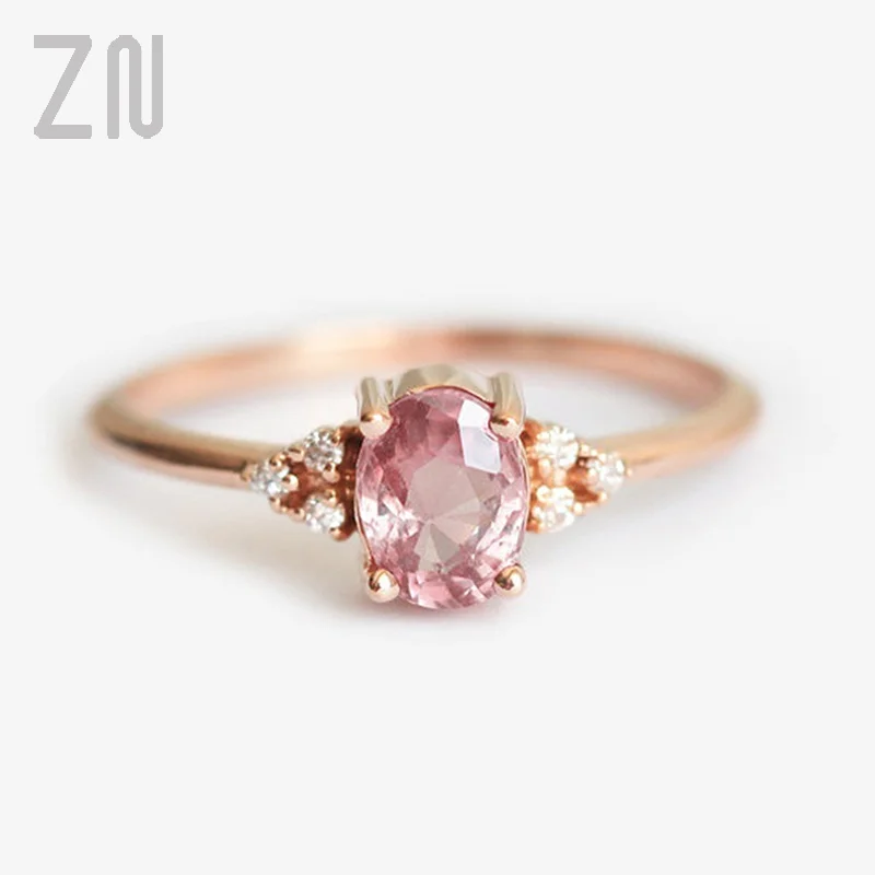 ZN Dainty Pink Oval Crystal Ring for Women Simple Style Engagement Ring Love Ring Ladys Fashion Wedding Rings Jewelry Gifts
ZN Dainty Pink Oval Crystal Ring for Women Simple Style Engagement Ring Love Ring Ladys Fashion Wedding Rings Jewelry Gifts