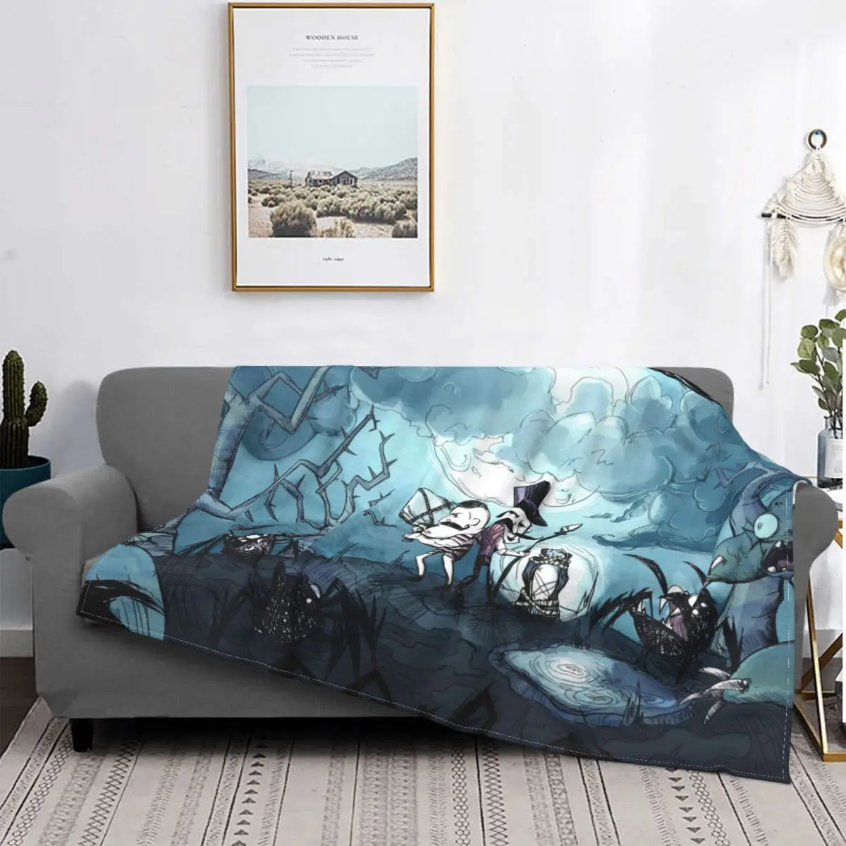 Don't Starve Wilson Survival Game Blanket Flannel Wolfgang And Wolfram Cozy Soft FLeece Bedspread
Don't Starve Wilson Survival Game Blanket Flannel Wolfgang And Wolfram Cozy Soft FLeece Bedspread