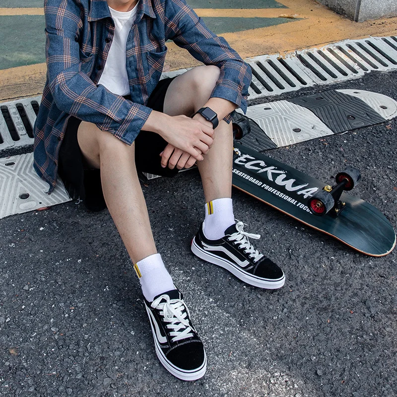 Happy Socks In The Tube Men's Socks Cotton Business Side Label Two Bars Breathable Sports Cotton Street Skateboard Hip Hop
Happy Socks In The Tube Men's Socks Cotton Business Side Label Two Bars Breathable Sports Cotton Street Skateboard Hip Hop
