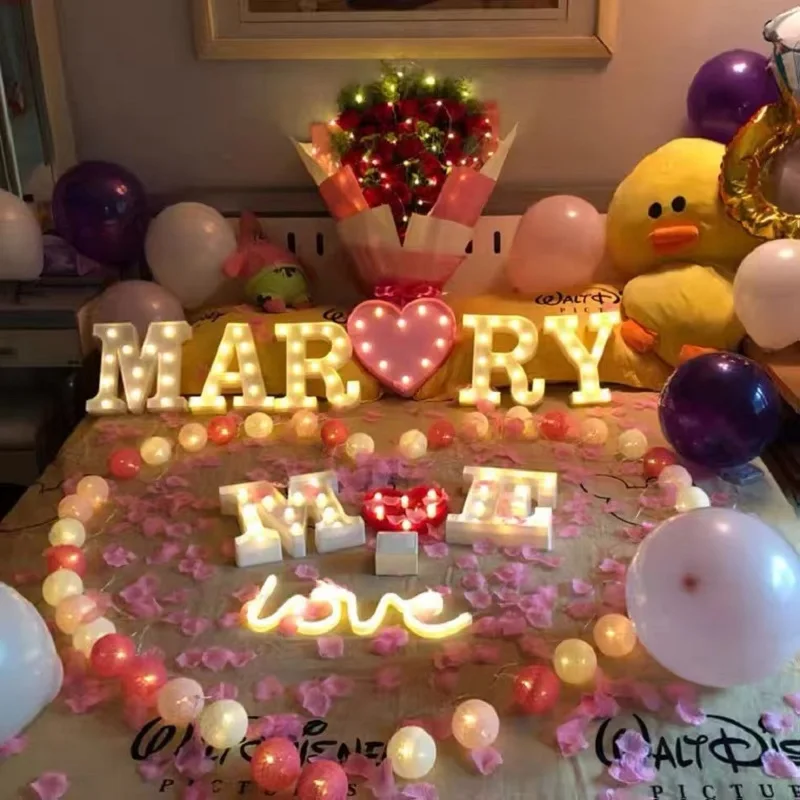 Alphabet Letter LED Lights Luminous Number Lamp Decoration Battery Night Light Party Wedding Birthday Christmas Party Decor
Alphabet Letter LED Lights Luminous Number Lamp Decoration Battery Night Light Party Wedding Birthday Christmas Party Decor