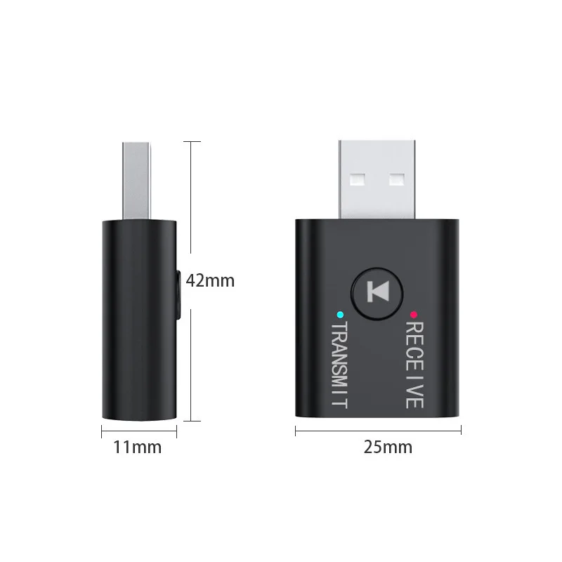 Беспроводной аудио адаптер мини стерео Bluetooth AUX RCA USB 3 5 мм разъем 0 передатчик
