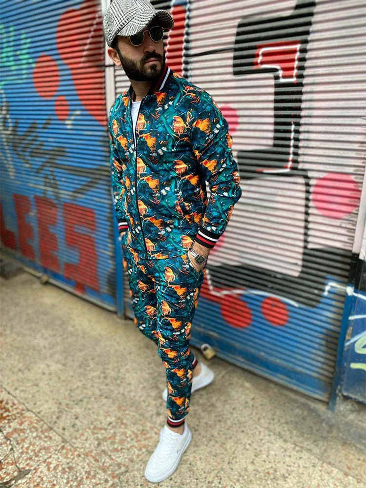 New Gentlemen Set Zipper jacket suit Men Set Track suit Men Sportsuits Long Sleeve stripe Coat+Pants Gyms Casual Sportswear Suit
New Gentlemen Set Zipper jacket suit Men Set Track suit Men Sportsuits Long Sleeve stripe Coat+Pants Gyms Casual Sportswear Suit