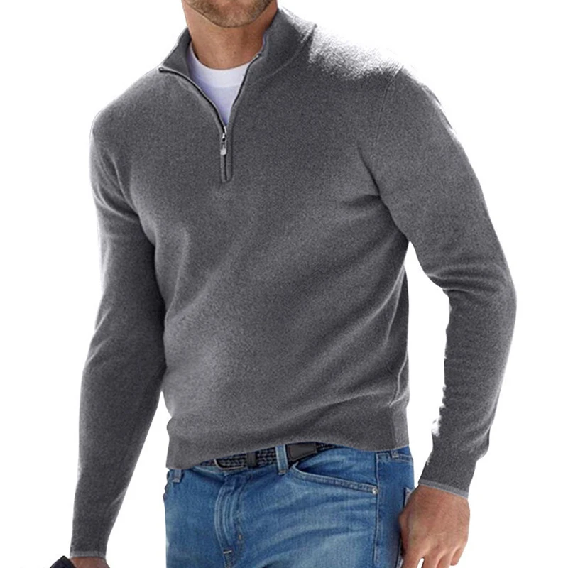 Winter Autumn Zipper Neck Sweaters Men Knitted Jumpers Sweater Casual Full Sleeve Solid Chic Pullover 2022 Male Cardigan Tops
Winter Autumn Zipper Neck Sweaters Men Knitted Jumpers Sweater Casual Full Sleeve Solid Chic Pullover 2022 Male Cardigan Tops