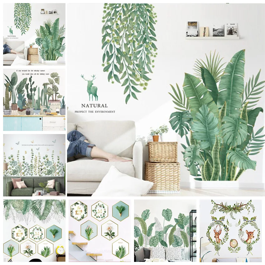 Tropical Green Leaves Sticker Wallpaper Sticker For Jungle Safari Party Animal Birthday Party Decor Kids Summer Hawaii Party
Tropical Green Leaves Sticker Wallpaper Sticker For Jungle Safari Party Animal Birthday Party Decor Kids Summer Hawaii Party