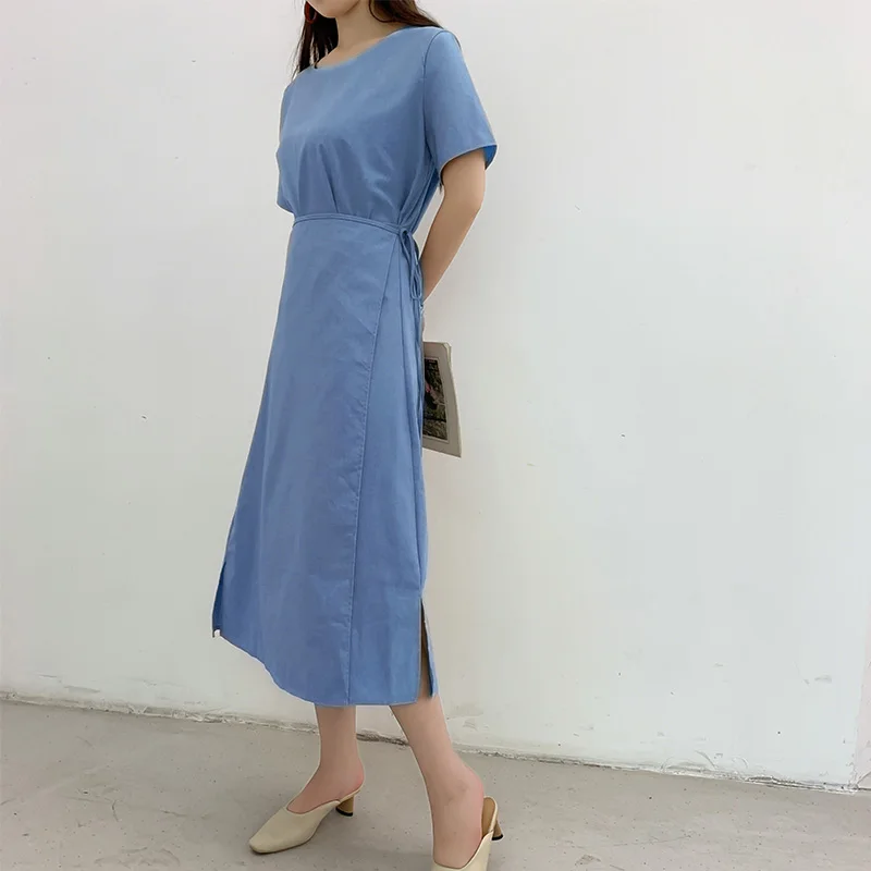 Linen Plus Size Summer Shirt Dress Evening Female Vintage Party Oversize Short Sleeve Beach Women Dresses Robe Vestido Maxi Prom 
Linen Plus Size Summer Shirt Dress Evening Female Vintage Party Oversize Short Sleeve Beach Women Dresses Robe Vestido Maxi Prom