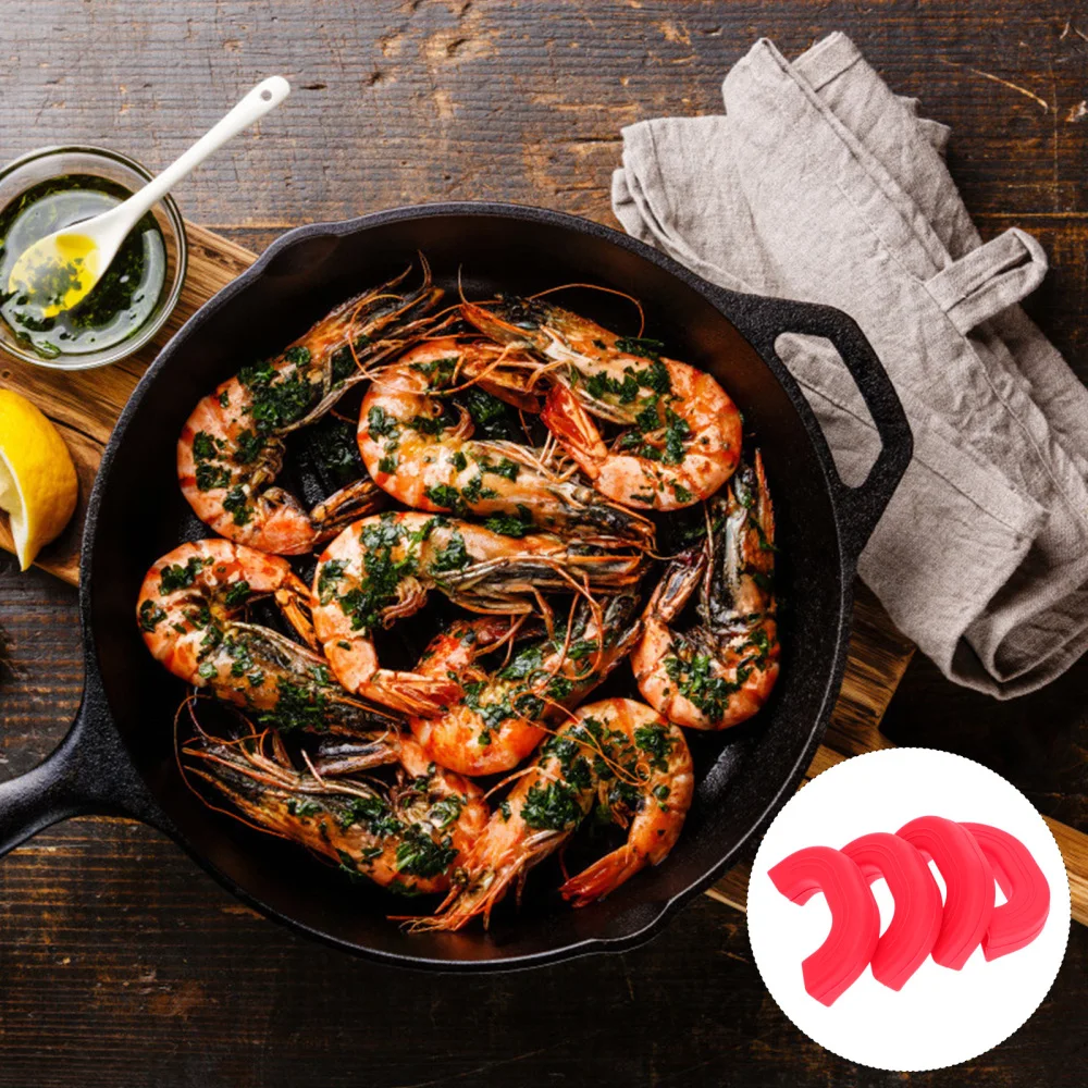 4pcs Silicone Anti-scald Pot Handle Protectors Non-slip Pot Handle Sleeves
4pcs Silicone Anti-scald Pot Handle Protectors Non-slip Pot Handle Sleeves