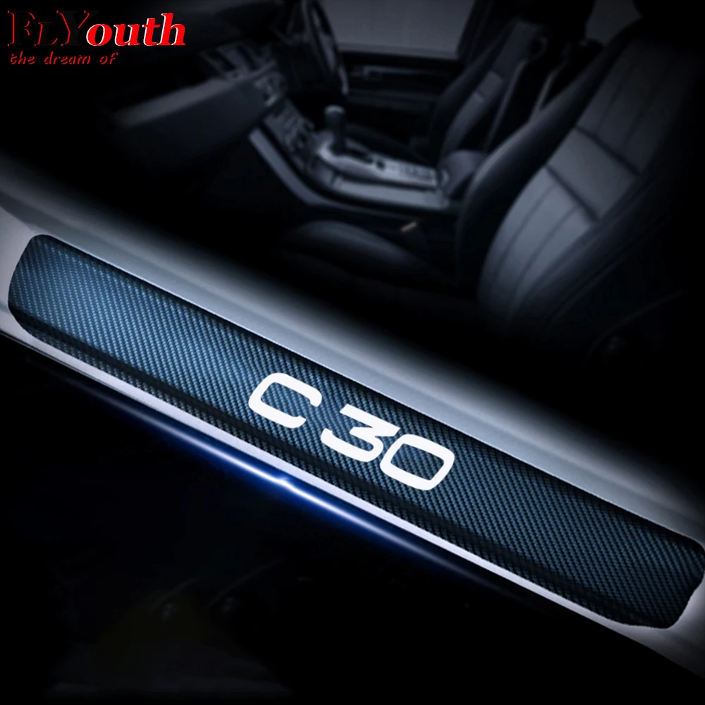 Auto Accessories Car Door Sill Stickers For VOLVO C30 Door Threshold Plate 4D Carbon Fiber Vinyl Sticker 4Pcs
Auto Accessories Car Door Sill Stickers For VOLVO C30 Door Threshold Plate 4D Carbon Fiber Vinyl Sticker 4Pcs