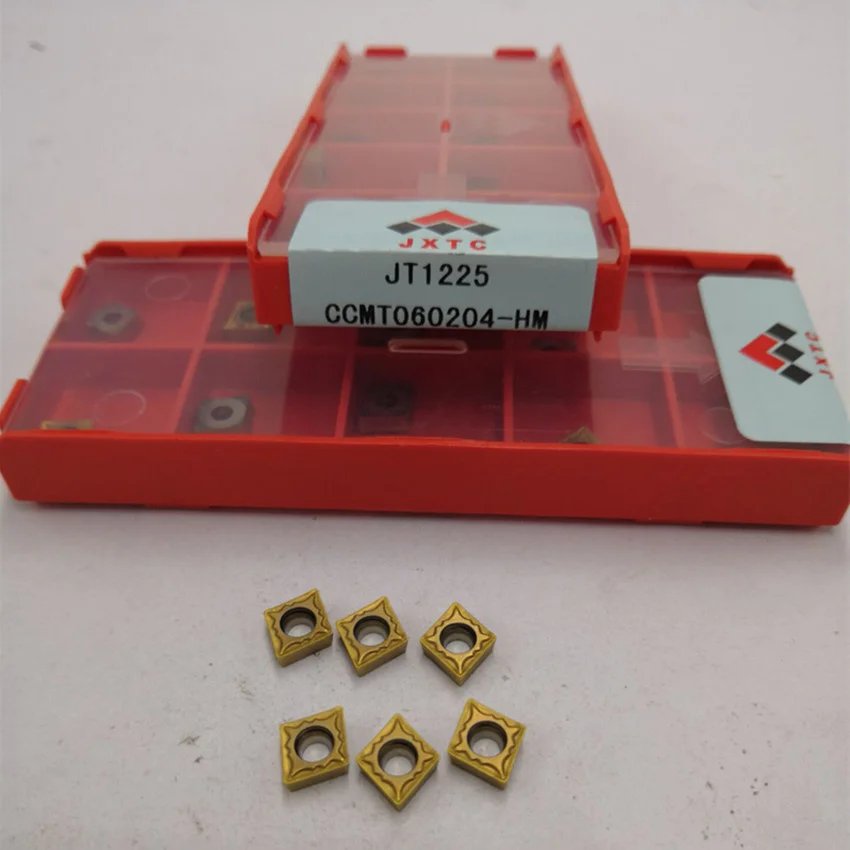 JXTC CCMT060204-HM JT1225 / CCMT060204-HM JT3115 / CCMT060204-HM JT4025 / CCMT060204-HM JT4125 CNC carbide inserts 10PCS/BOX
JXTC CCMT060204-HM JT1225 / CCMT060204-HM JT3115 / CCMT060204-HM JT4025 / CCMT060204-HM JT4125 CNC carbide inserts 10PCS/BOX