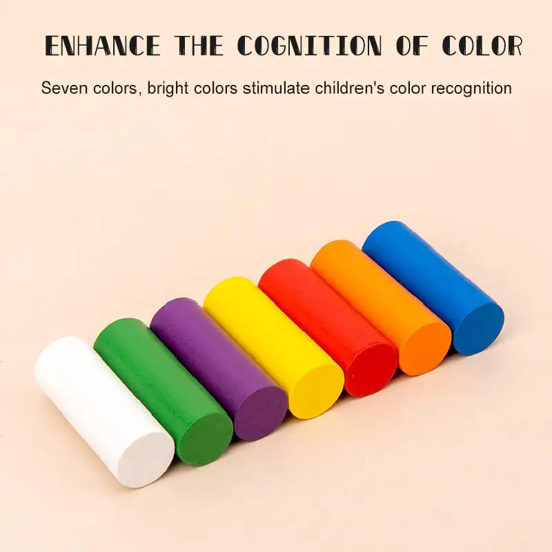 Sensory Integration Training Wooden Children's Early Education Montessori Color Cognition Sticking Sensory Teaching Aid Toy
Sensory Integration Training Wooden Children's Early Education Montessori Color Cognition Sticking Sensory Teaching Aid Toy