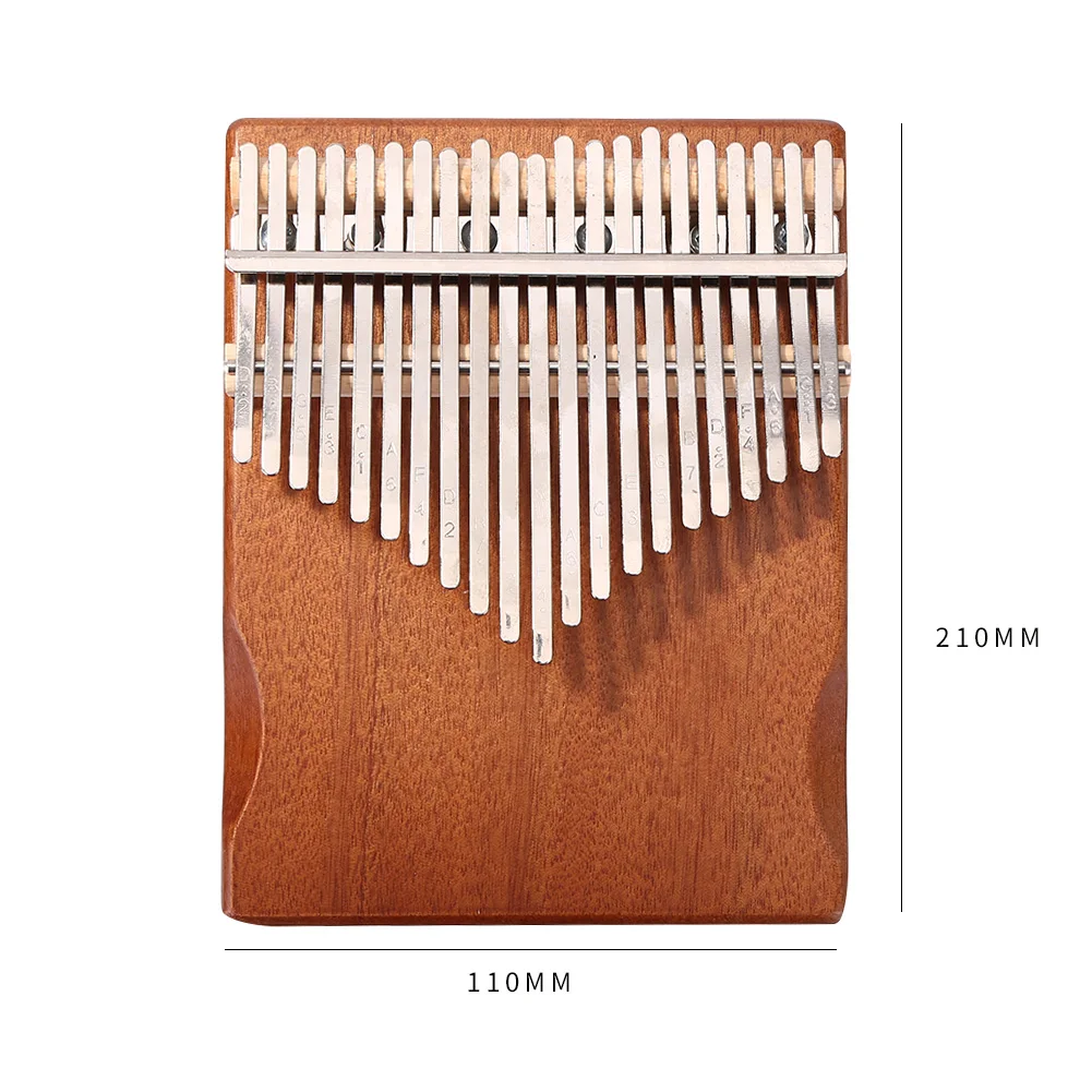 Пианино калимба из красного дерева 21 клавиша с инструментом для настройки | Спорт
