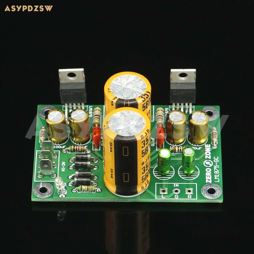 Классический LM1875-GC стерео усилитель мощности 20 Вт + 20 Вт на печатной плате, электронный модуль DIY Kit/готовая плата
Классический LM1875-GC стерео усилитель мощности 20 Вт + 20 Вт на печатной плате, электронный модуль DIY Kit/готовая плата