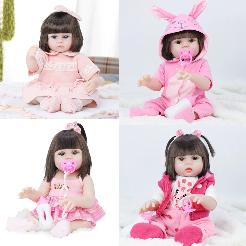 53CM Original bebe doll reborn toddler girl Curly hair doll full body soft silicone realistic baby Bath toy waterproof
53CM Original bebe doll reborn toddler girl Curly hair doll full body soft silicone realistic baby Bath toy waterproof