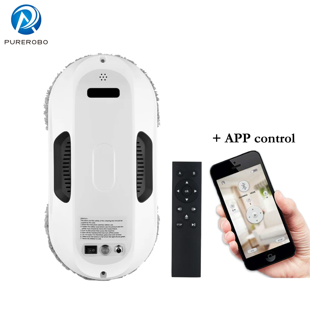 PUREROBO Window Cleaner Intelligent Window Vacuum Cleaner Super Adsorption Ability Glass Brick Wall Cleaning Tools Ultra-Thin
PUREROBO Window Cleaner Intelligent Window Vacuum Cleaner Super Adsorption Ability Glass Brick Wall Cleaning Tools Ultra-Thin