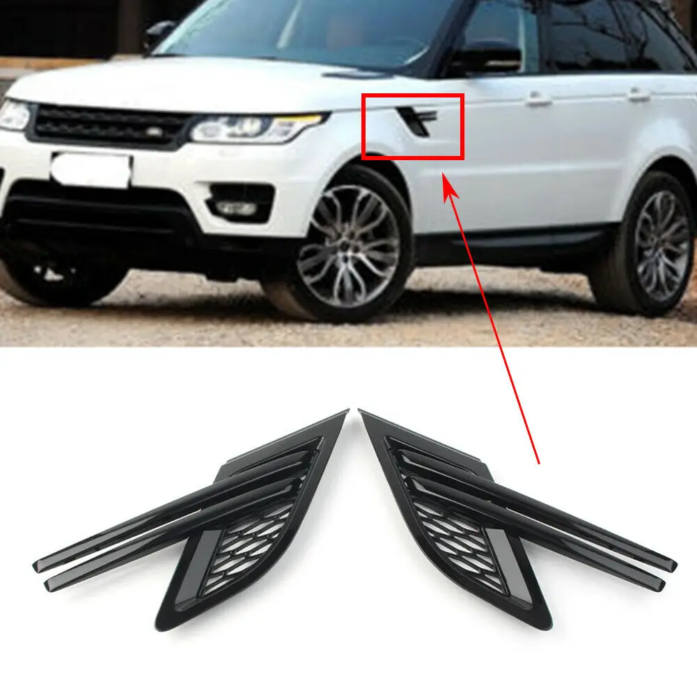 ABS Side Mesh Grille Grill Vent Black For Land Rover Range Rover Sport 2014-2017 L494 Fender Diffuser Air Flow Vent Fender
ABS Side Mesh Grille Grill Vent Black For Land Rover Range Rover Sport 2014-2017 L494 Fender Diffuser Air Flow Vent Fender