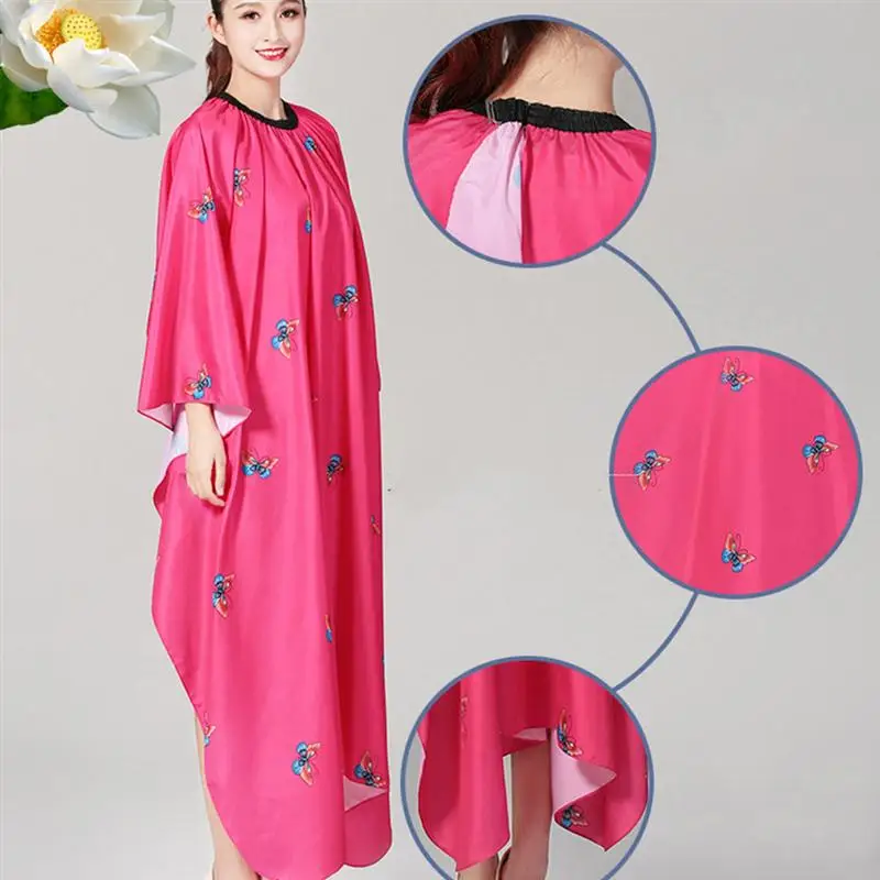 Professional Hair Salon Cloth Hairdressing Cape Cloak Haircut Gown Hair Styling Apron for Home Barber Shop (Random Color)
Professional Hair Salon Cloth Hairdressing Cape Cloak Haircut Gown Hair Styling Apron for Home Barber Shop (Random Color)