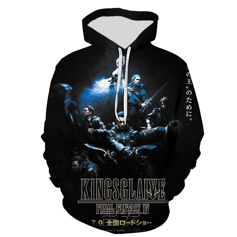 Final Fantasy Fashion Men Women Children Sweatshirts Cool 3D Printed Casual Boy Girl Kids Hoodies Streetwear Long Sleeve Tops
Final Fantasy Fashion Men Women Children Sweatshirts Cool 3D Printed Casual Boy Girl Kids Hoodies Streetwear Long Sleeve Tops