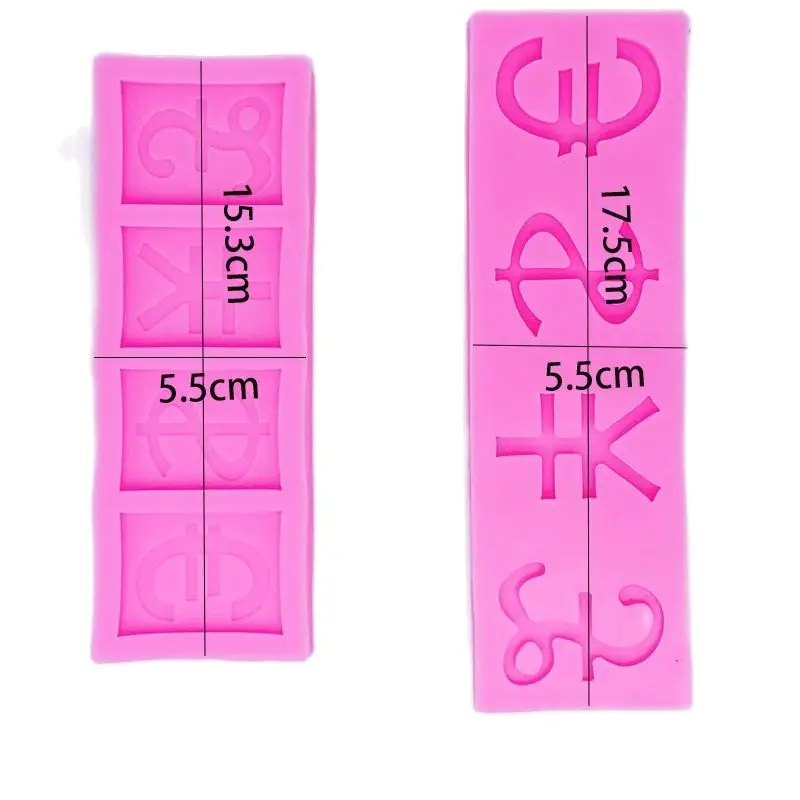 2 Currency LOGO Epoxy Resin Silicone Mold for DIY Handmade Ornaments Plaster Jewelry Kids Toys Key Chain Fondant Mould Handicraf
2 Currency LOGO Epoxy Resin Silicone Mold for DIY Handmade Ornaments Plaster Jewelry Kids Toys Key Chain Fondant Mould Handicraf