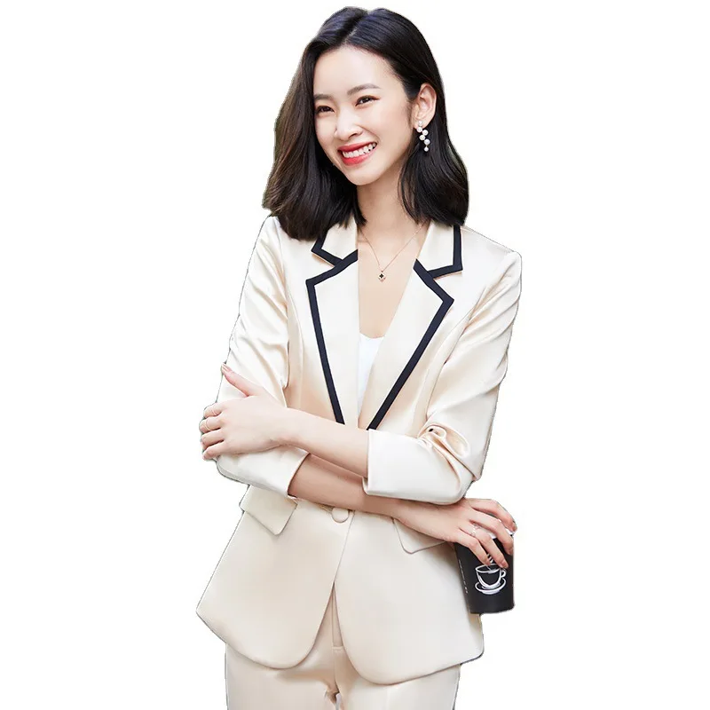 2020 autumn and winter fashion acetic acid business suit women's long sleeve suit women's Korean overalls fashion suit women's
2020 autumn and winter fashion acetic acid business suit women's long sleeve suit women's Korean overalls fashion suit women's