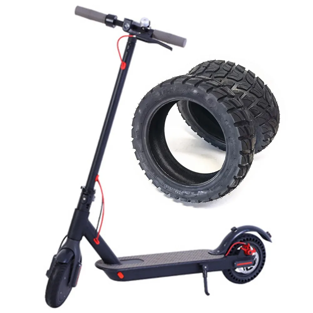 10 Inch Rubber Tire 10x2.75-6.5 E-Scooter Tubeless Off-Road Tires For Max G30 Electric Kick Scooter Tyre Wearproof Cycling Parts
10 Inch Rubber Tire 10x2.75-6.5 E-Scooter Tubeless Off-Road Tires For Max G30 Electric Kick Scooter Tyre Wearproof Cycling Parts