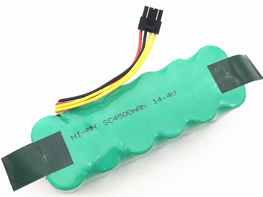 14.4V NI-MH SC Rechargeable battery 4500mAh for Ecovacs Mirror CR120 Dibea X500 X580 KK8 Kitfort Panda Haier vacuum cleaner
14.4V NI-MH SC Rechargeable battery 4500mAh for Ecovacs Mirror CR120 Dibea X500 X580 KK8 Kitfort Panda Haier vacuum cleaner