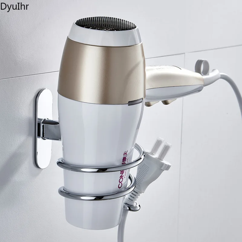 Аксессуары для ванной комнаты, хромированная стойка для фена из нержавеющей стали без перфорации, настенные стеллажи для ванной, стойка для...
Аксессуары для ванной комнаты, хромированная стойка для фена из нержавеющей стали без перфорации, настенные стеллажи для ванной, стойка для...