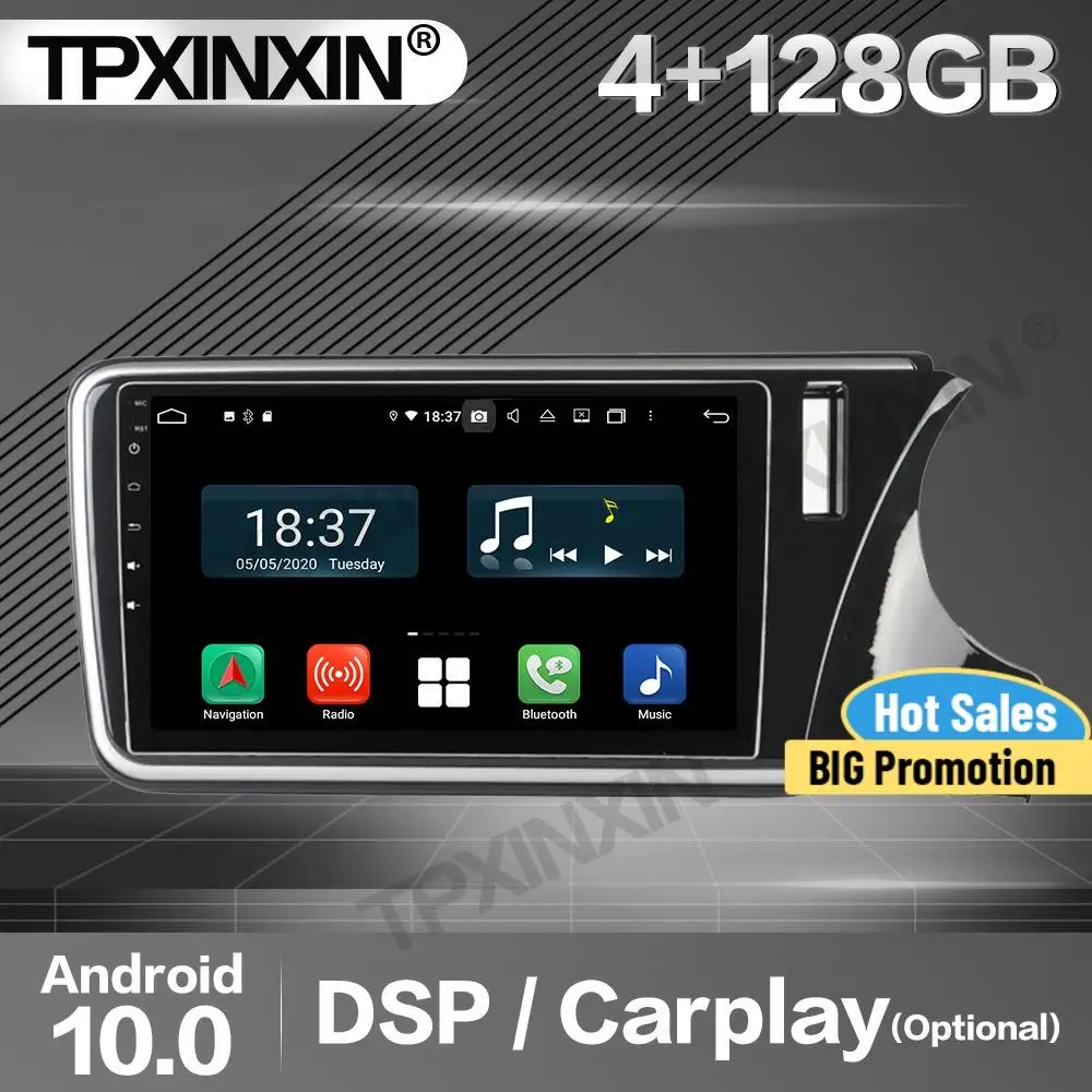Автомагнитола Carplay 2 Din, 128 ГГц, стереоприемник Android 10 для Honda City 2014, 2015, 2016, 2017, GPS-плеер, аудиомагнитофон, головное устройство
Автомагнитола Carplay 2 Din, 128 ГГц, стереоприемник Android 10 для Honda City 2014, 2015, 2016, 2017, GPS-плеер, аудиомагнитофон, головное устройство