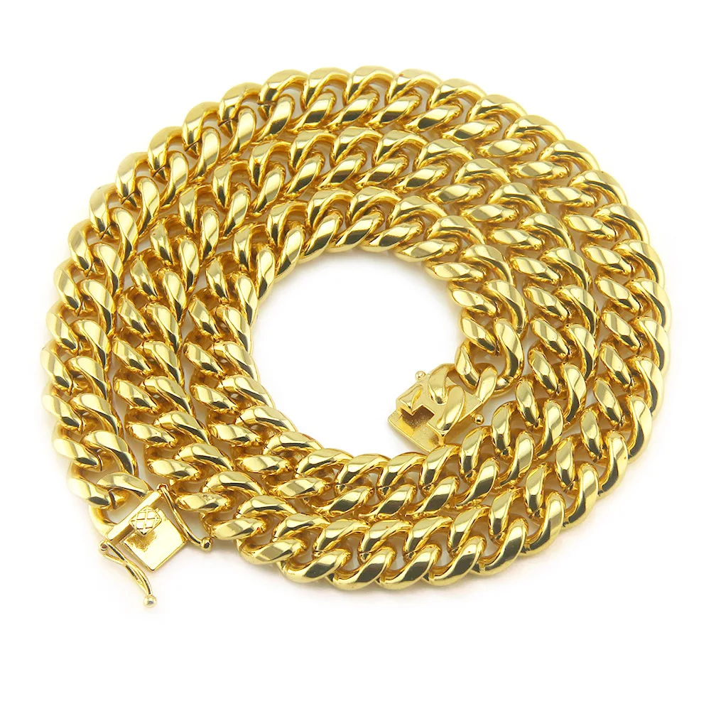 Wish Cross-border Hip-hop In Europe And America, Smooth Face, Miami Rough Cuban Chain Necklace, Night Club, Aggressive Men's Nec
Wish Cross-border Hip-hop In Europe And America, Smooth Face, Miami Rough Cuban Chain Necklace, Night Club, Aggressive Men's Nec