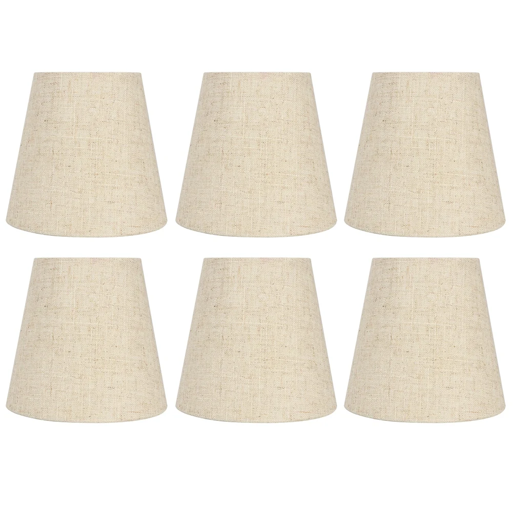 6Pcs Nordic Style E14 Chandelier Lampshade Fabric Wall Lamp Cover Accessory for Home Decoration
6Pcs Nordic Style E14 Chandelier Lampshade Fabric Wall Lamp Cover Accessory for Home Decoration