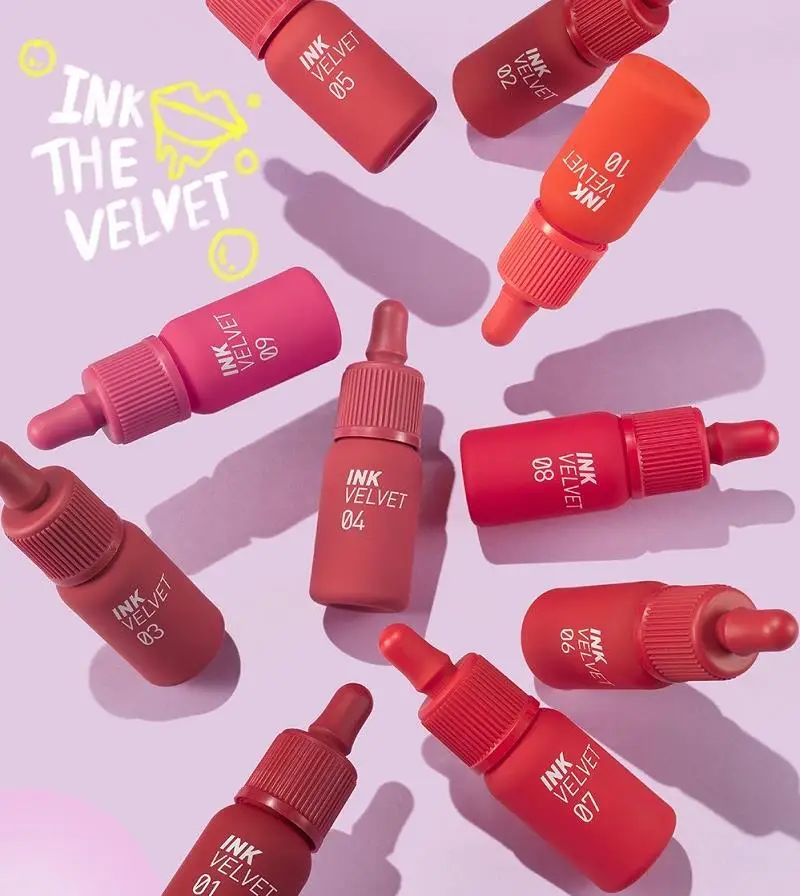 PERIPERA Ink The Velvet (AD) 4g 10 Color Liquid Lipstick Matte Makeup Waterproof Tint Long Lasting Lip Gloss Korea Cosmetic 1pcs
PERIPERA Ink The Velvet (AD) 4g 10 Color Liquid Lipstick Matte Makeup Waterproof Tint Long Lasting Lip Gloss Korea Cosmetic 1pcs