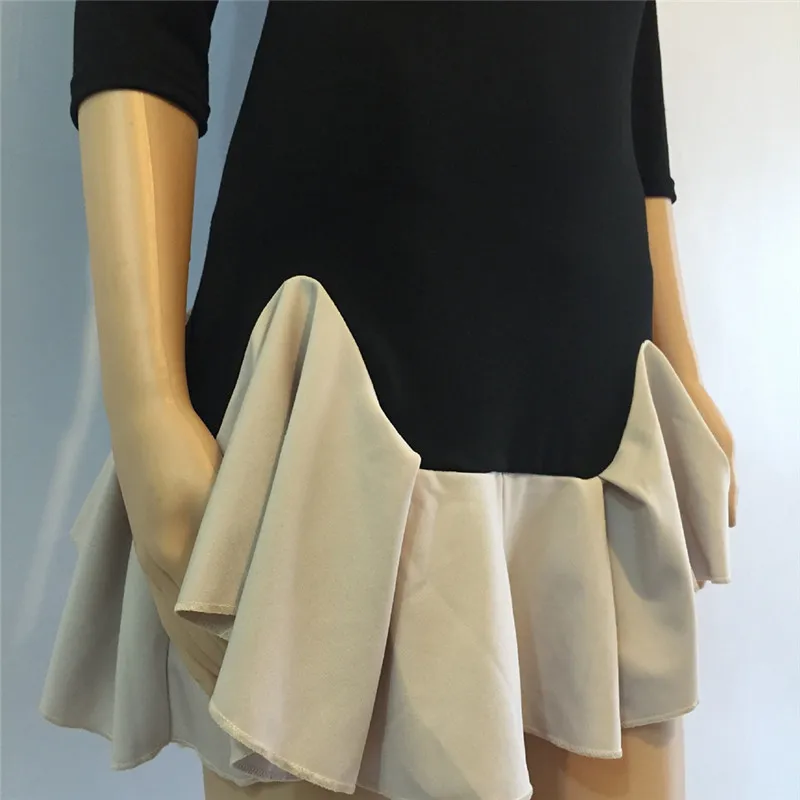 2021 O Neck Long Sleeve Dress Mini A Line Ruffles Women Casual Patchwork Club Black Autumn Winter Party Dresses
2021 O Neck Long Sleeve Dress Mini A Line Ruffles Women Casual Patchwork Club Black Autumn Winter Party Dresses