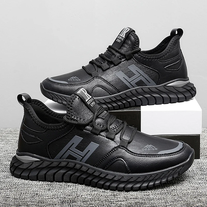 Men's Sneakers High Quality Leather Casual Shoes Comfortable Outdoor Men Walking Shoes Zapatillas Hombre
Men's Sneakers High Quality Leather Casual Shoes Comfortable Outdoor Men Walking Shoes Zapatillas Hombre