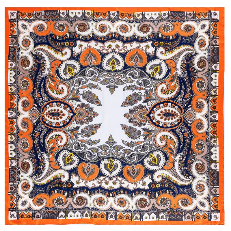 100% Twill Silk Scarf Women Vintage Cashew Print Square Bandana Warm Winter Female Shawls and Wraps Muslim Hijab Turban
100% Twill Silk Scarf Women Vintage Cashew Print Square Bandana Warm Winter Female Shawls and Wraps Muslim Hijab Turban